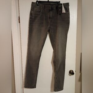 Men's Slim Fit Gray Jeans